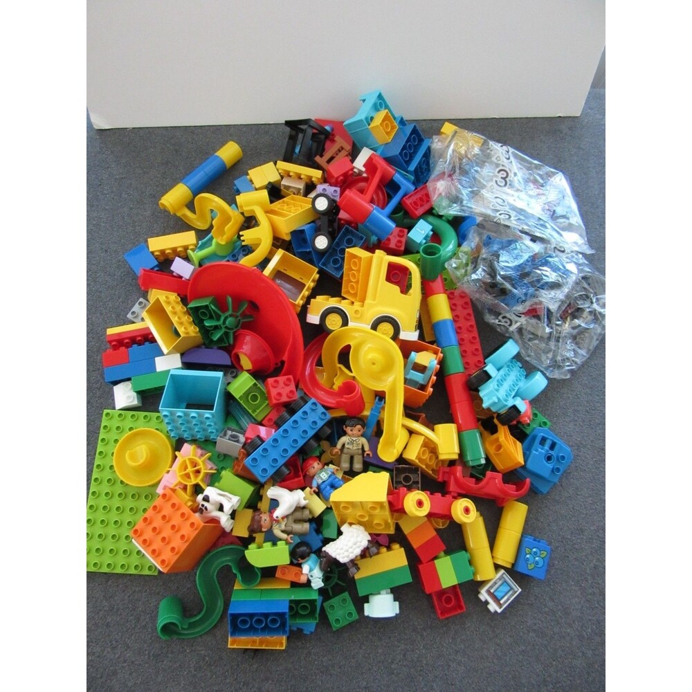 LEGO Bulk Lot 6 lbs Figures Animals Vehicles Wheels Bricks Random Parts Pieces